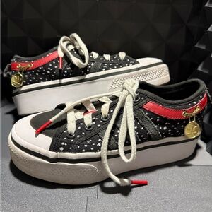 Disney x Adidas 101 Dalmatians Nizza Polka Dot Sneakers | US 3.5